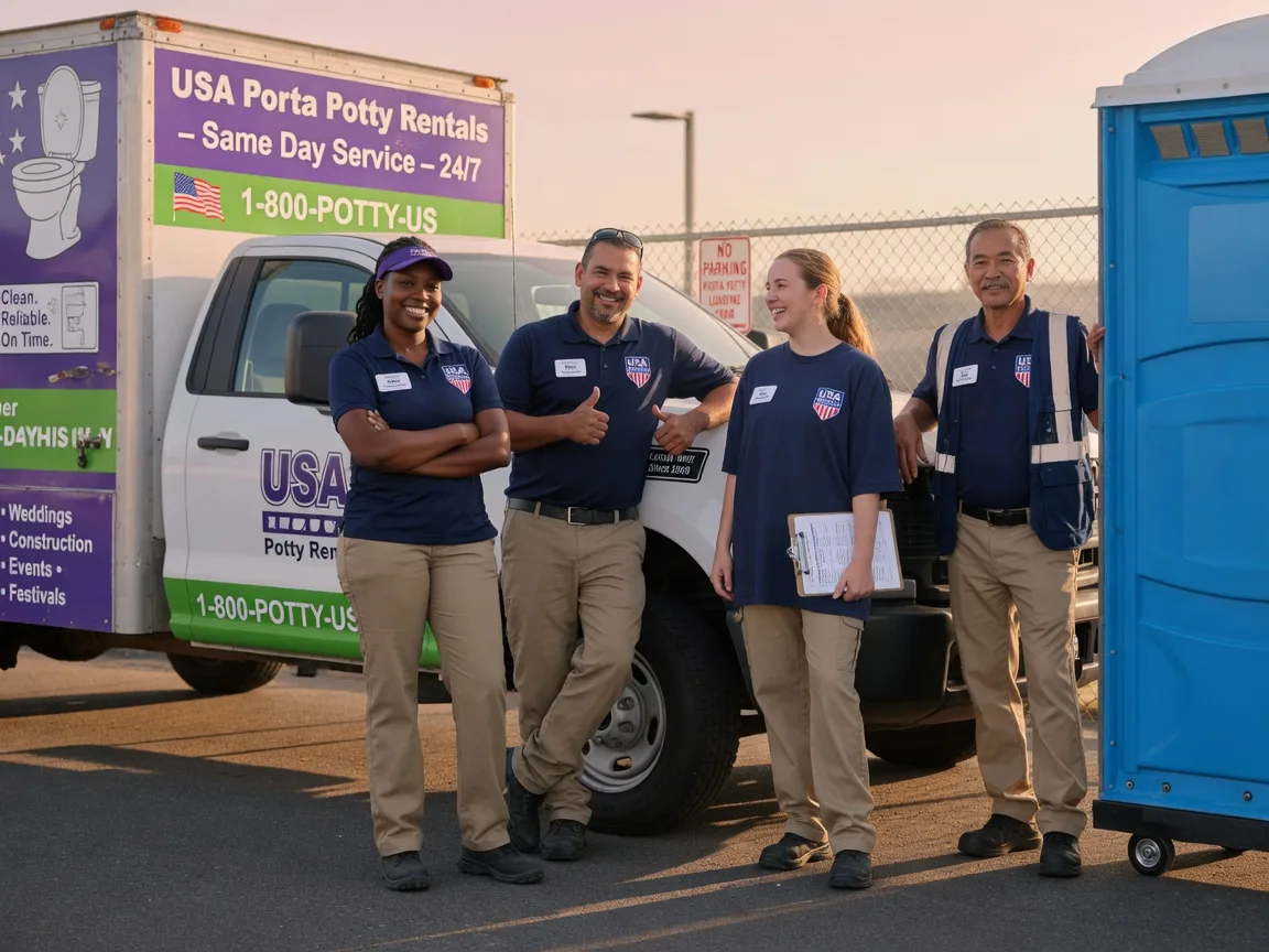 Porta Potty Rental company in La Belle, PA